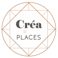 Logo crea sur places fond transparent